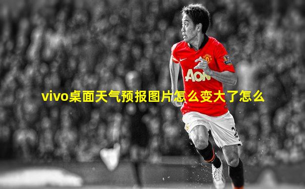 vivo桌面天气预报图片怎么变大了怎么