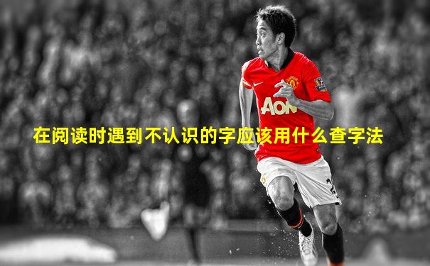 在阅读时遇到不认识的字应该用什么查字法